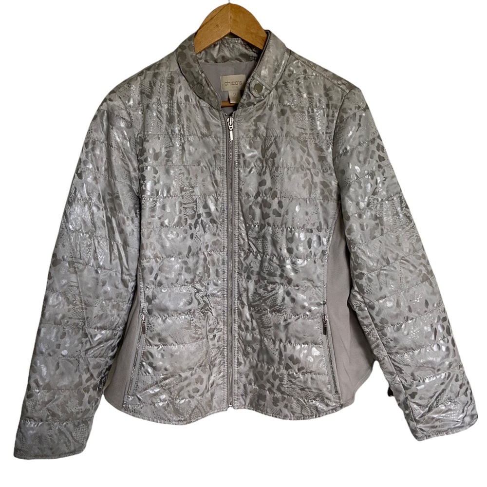 Chico’s lightweight puffer jacket
